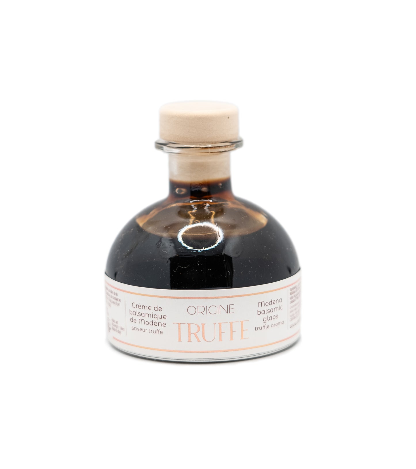 Crème de vinaigre balsamique de Modène IGP aromatisée à la truffe - condiment gourmet Origine Truffe