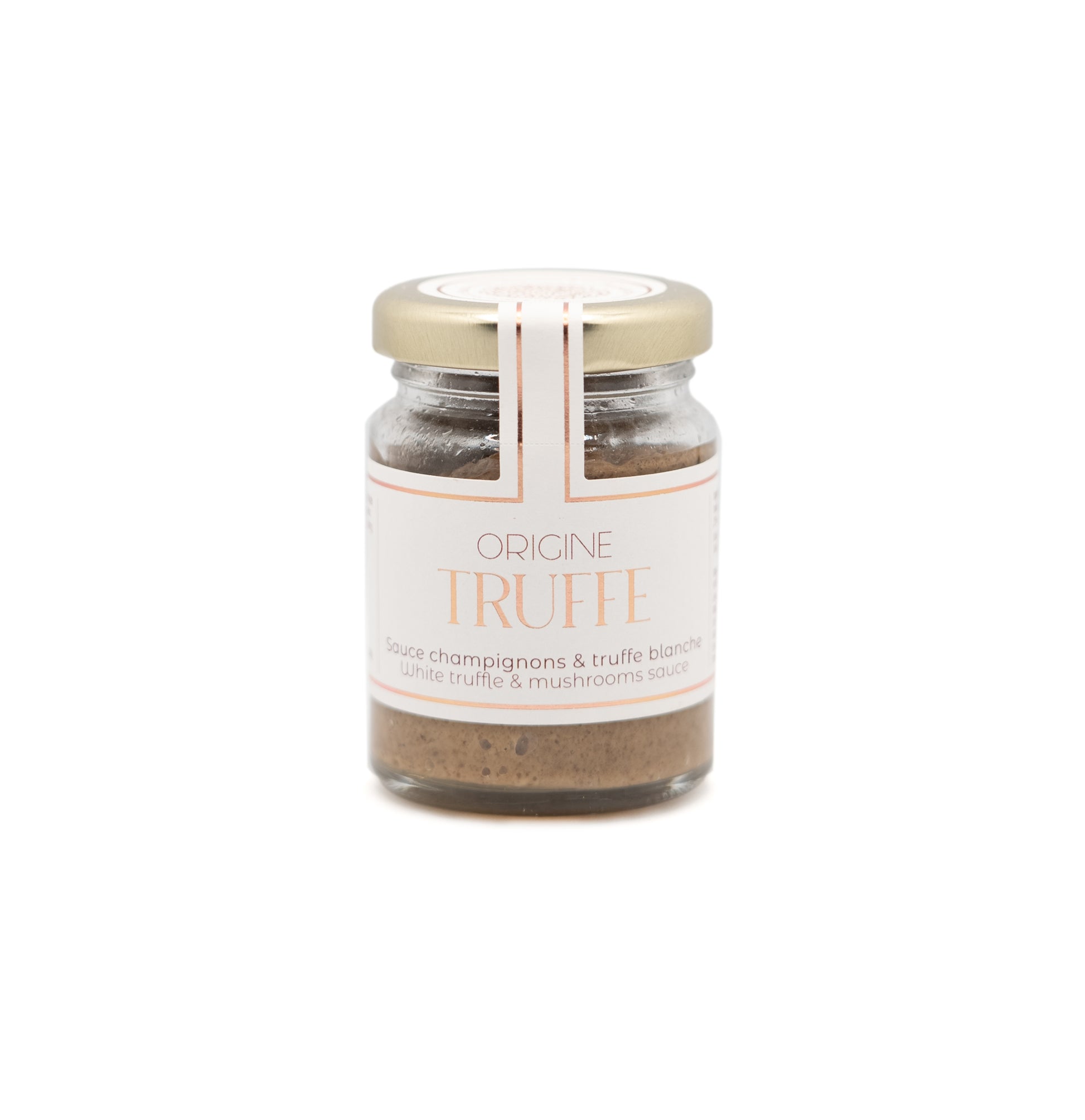 Sauce champignons et truffe blanche Origine Truffe - pot 80g