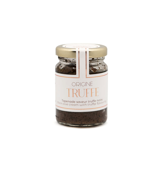 Tapenade d'olives noires à la truffe noire Provence - tartinade apéritive Origine Truffe